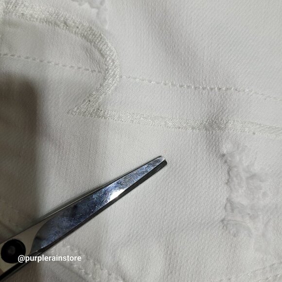 American Eagle Hi Rise Shortie Shorts 4 Embroidered Pockets Country Girl - Picture 5 of 14